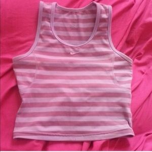 Blue nike workout shirt